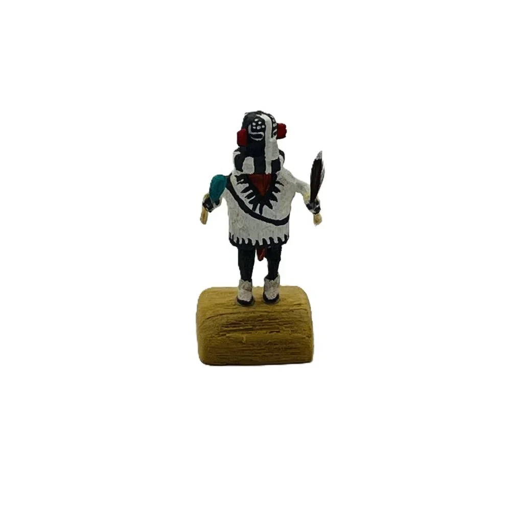 Handmade Miniature 1.5" (app.) Kachina Doll - "Kokopelli" - Picture 3 of 7